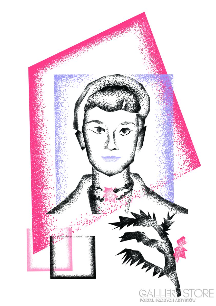 First34276 Last34276- Audrey Hepburn -Plakaty